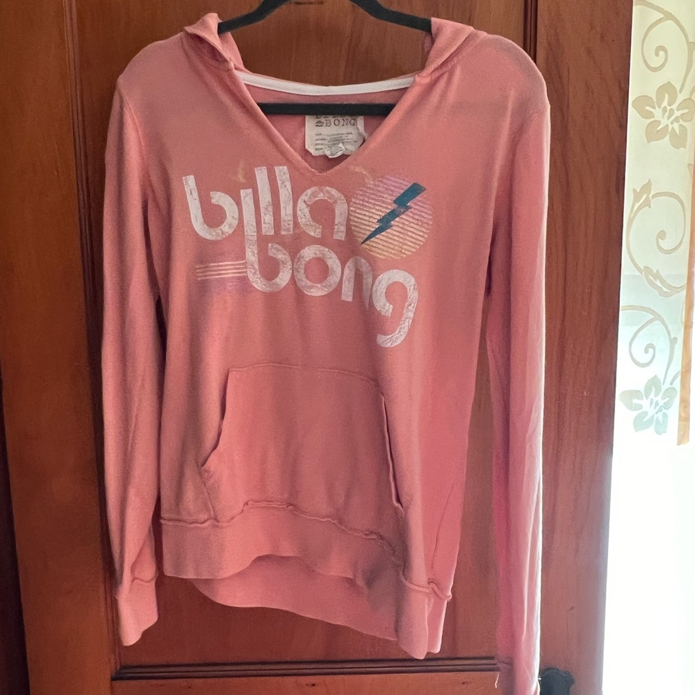 Billabong coral sweatshirt